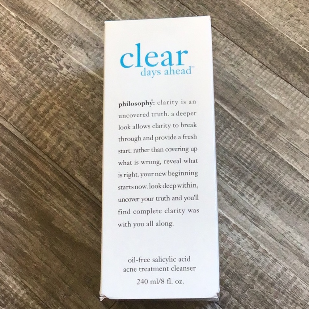 •philosophy• Clear Days Ahead NIB